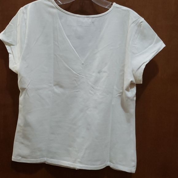Fashion Bug Stretch White t-shirt XL - Picture 6 of 7